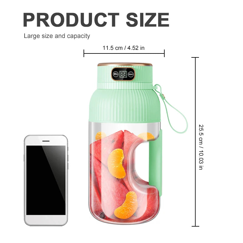 Juva Juice Portable Blender | USB Rechargeable | 1000mL