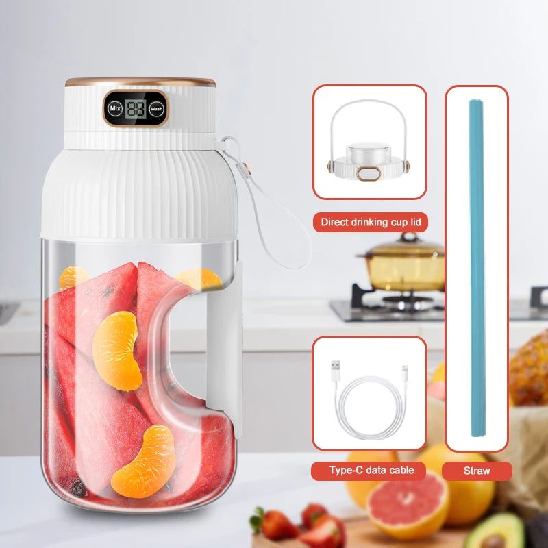 Juva Juice Portable Blender | USB Rechargeable | 1000mL